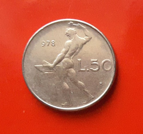 Lire 1978 errore senza l - 50,