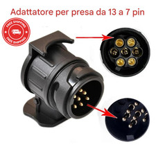 Adattatore rimorchio poli a - poli,