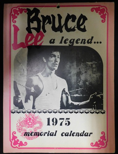 Calendario commemorativo bruce - calendario,