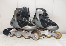 Pattini sportivi ragazzi skates inline roller linea OXYGEN ShockZ Pro L Tg. 40,5