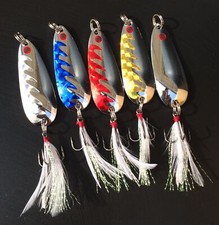 5PCS Rainbow Wobblers VIB 15g