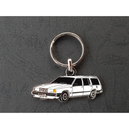 Portachiavi profilo volvo 740 - portachiavi,