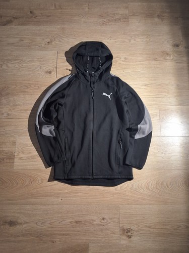 Felpa puma track jacket nera - felpa,