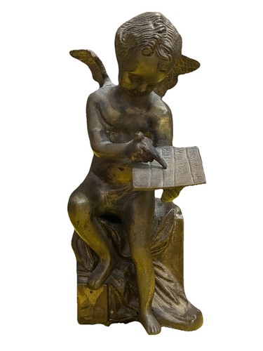 Statua bronzo angelo - statua, in