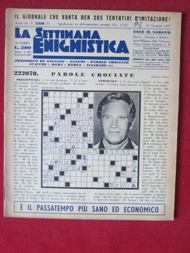 Settimana enigmistica 2338 - settimana,