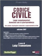 Codice Civile Leggi Complementari : Annotato Con La Giurisprudenza : Con Schemi