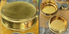 Elgin Movimento Gilt Tin