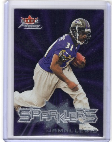 Jamal lewis 2000 fleer - lewis, focus