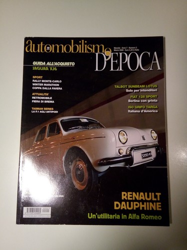 Rivista magazine renault alfa - rivista,