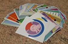 lotto figurine PEPPA PIG edizione GEDIS EDICOLA 175 FIGURINE tutte diverse