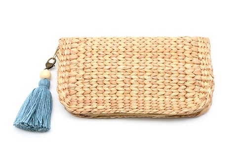 Borsa giacinto acqua - giacinto, fatta