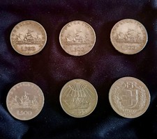Lotto 500 lire - lire, argento