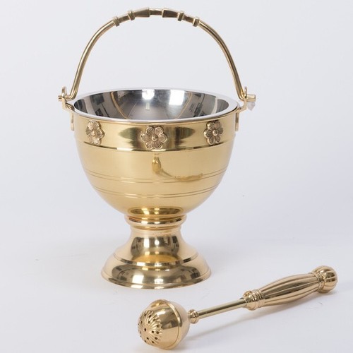Secchio acqua santa - in, ottone