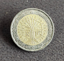 Moneta Francia 2 Euro 2012 Albero della Vita BB+ Circolata Ordinaria