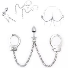 Handcuff Anal Plug Butt