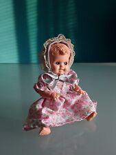 Bambola vintage, anni 50, materiale Celluloide, altezza 15 cm.