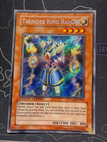 Thunder king rai yg02 - king, rai-oh