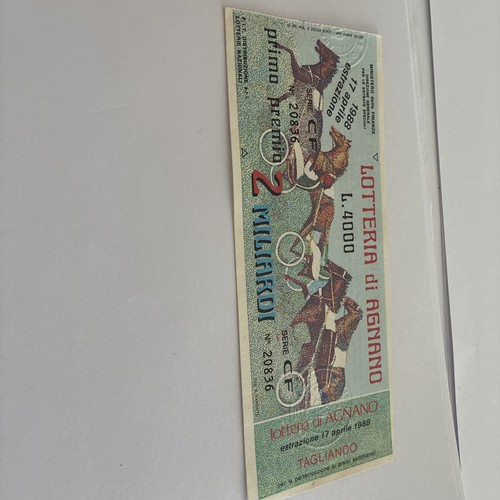 Biglietto lotteria nazionale - lotteria,