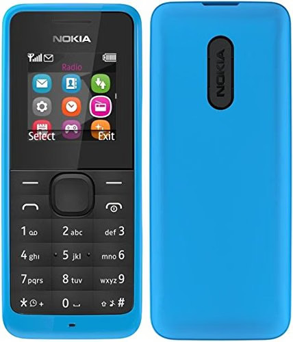 Nokia 105 sbloccato blu - nokia,