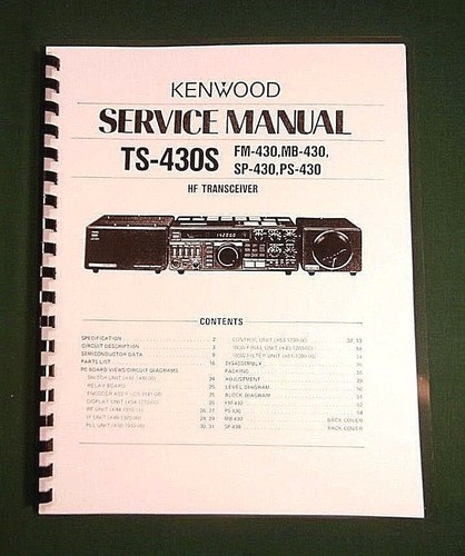 Kenwood 430s manuale - kenwood,