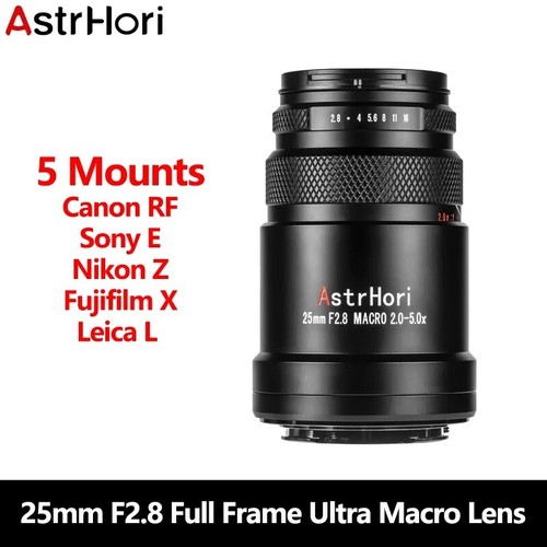 Astrhori 25mm full frame - f2.8,