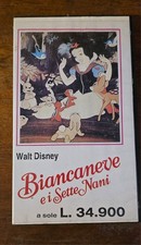 Biancaneve sette nani - sette, vhs