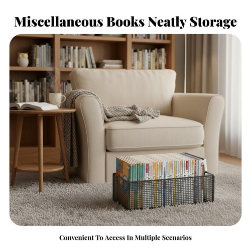 Cesta per libri con - cesta,