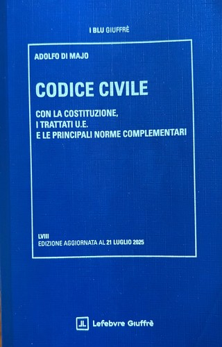 Codice civile 2025 blu - i,