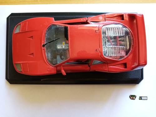 Ferrari f40 bburago in - f40, (1987)