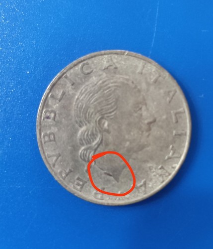Moneta italia lavoro 200 lire - italia,