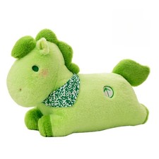 Peluche cavallo verde con