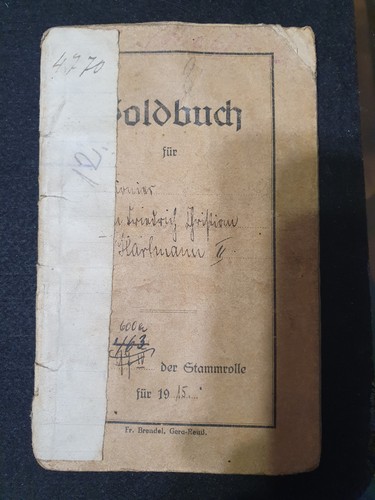 Soldbuch magdebourg pion - magdebourg, batl