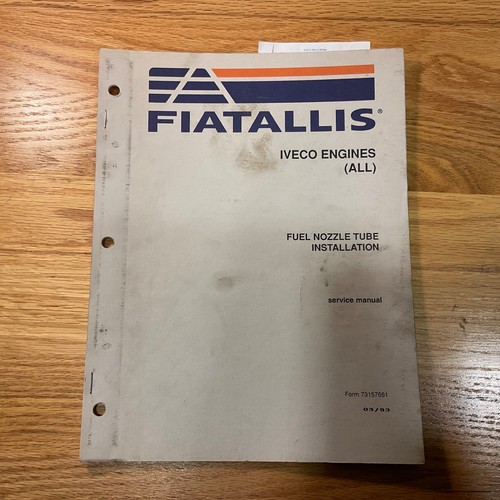 Fiat allis iveco engines fuel - fiat,
