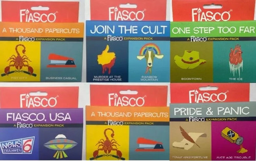 Fiasco card game expansion - fiasco,