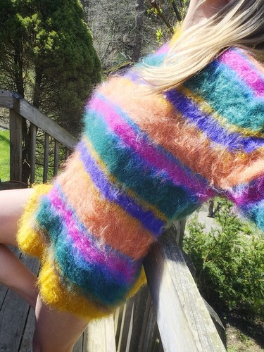 Maglione girocollo marni fuzzy - girocollo,