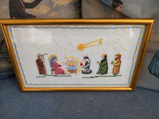 Vintage Quadro quadretto punto