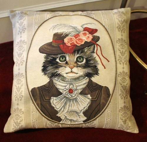 Pregiato arazzo cuscino gatto - pregiato,