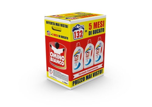 Omino bianco detersivo - bianco,