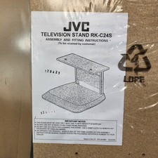 Supporto TV vintage CRT JVC