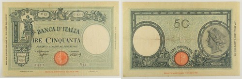 Italia regno lire - -,