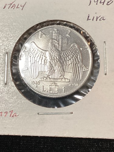 1940 italy lira - bu, mussolini