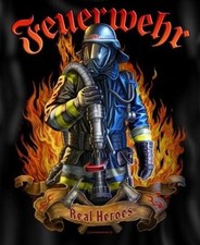 T-Shirt Uomo Pompieri - Real