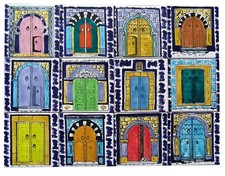 1,8 M Lfd. Piastrelle Dipinte