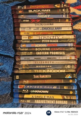Dvd and blu - hd,
