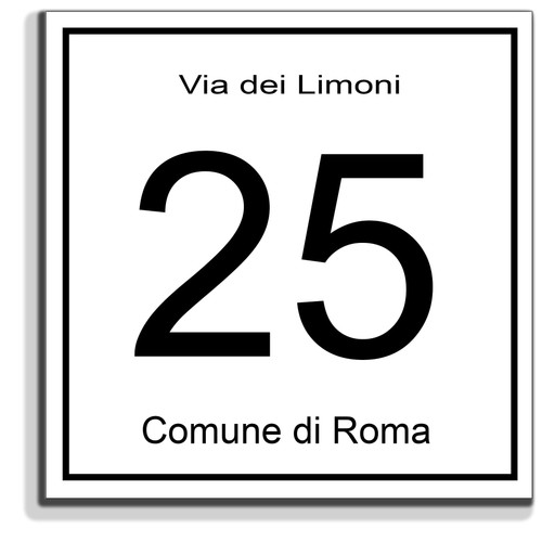 Stileitaliano numero civico