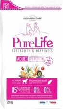 PureLife Flatazor crocchette cane Adult Selection Agnello/Pesce Bianco 2kg