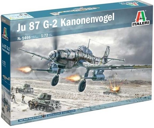 Italeri junker 87g 2 - 1/72,