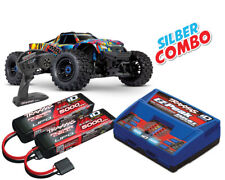 Traxxas Wide Maxx 1/10 Monster Truck RTR Rock N Roll argento combo TRX89086-4-RNR