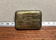 Farmacia  Rara Scatola Di Latta Vintage Tin Box