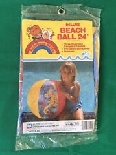 RAINBOW BRITE DELUXE BEACH BALL 24” BUDDY BLUE (set B) spedizione gratuita in tutto il mondo